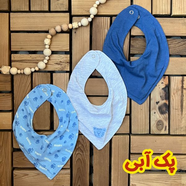 پیشبند نخی نوزاد و کودک کد 1122 - تصویر 3